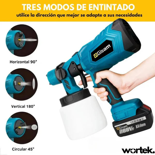 Pistola presión Ajustable XL 2 baterías inalámbrica