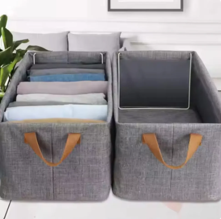 4x1 cajas organizadoras de ropa tela resistente armable