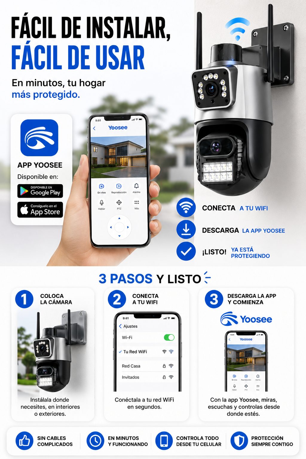 Guardian Sentinel 360 Camara Disuasiva Alarma